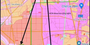 Chỉ với 450 triệu sở hữu ngay 5 x 56 sổ sẵn mặt tiền đường nhựa gần KCN Bàu Bàng