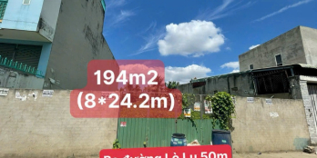 BDS HVL Đất mặt tiền hẻm 280 Lò Lu, P.Trường Thạnh Q9