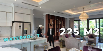 Biệt thự góc 2 mặt tiền view kênh đào giá tốt nhất 172m2 bán 8 tỷ 750