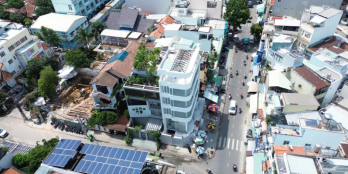 Bán nhà góc 2MT Hòa Hưng, Phường 12 Quận 10, DT 14,7 x 10m, Hầm 5 tầng