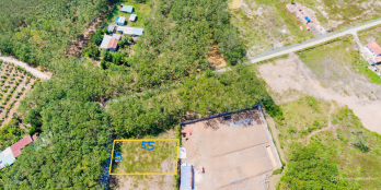 BÁN ĐẤT MẶT TIỀN 201m2 THỔ CƯ FULL SỔ HỒNG RIÊNG GẦN  NGÃ TƯ CHƠN THÀNH 180tr