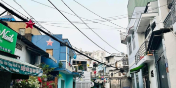 Nhà mặt tiền Gò Vấp đường số 6 ngang 4m dài 11m SHCN 44m2 trệt lầu HC đủ