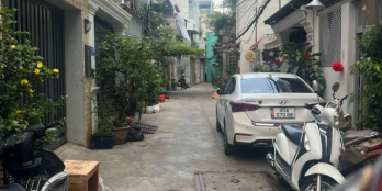 4 TẦNG - 5 PHÒNG - HẼM 4M - KHU PHÂN LÔ CÁN BỘ VIP - P5 BÌNH THẠNH