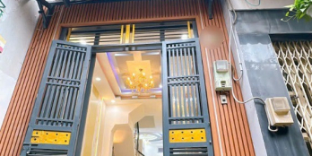 Nhà 4,3 x 11, 5 tầng 4PN, hẻm ngay Tân Vĩnh. 5,39 tỷ