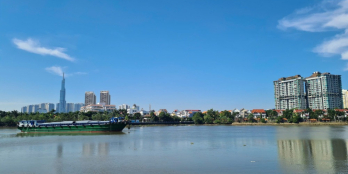 Bán 1,200 m2- ngang 25m- mặt tiền sông sài gòn khu bình quới- giá: 12tr/m2