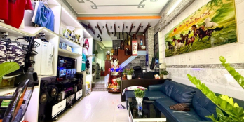 KIẾM ĐÂU RA CĂN KHÁC-HXH -SÁT EMART 2 PHAN HUY ÍCH-GÒ VẤP -DT 70M2 - XÂY 4 TẦNG