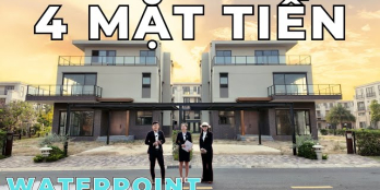 Biệt thự Hoa Hậu 4 mặt tiền dự án Waterpoint Long An mua giá gốc CDT