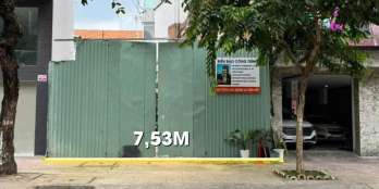 Bán khuôn đất 2MT Nguyễn Đình Chiểu, phường 5 quận 3, DT 7,53 x 23,99m, KC hầm 8