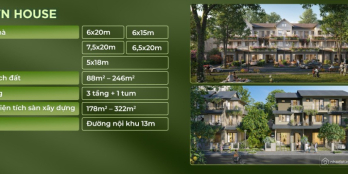 Townhouse Eco Retreat Long An - Nhà phố nghỉ dưỡng Gần TP.HCM – Sổ hồng riêng