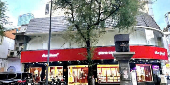 Góc 2mt lý tự trọng vs thủ khoa huân, dt: 5,5x21, 2 tầng, bán 120 tỷ