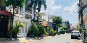 Bán nhà đường số 9 chợ Đo Đạc, ngang 4.2m, đường 12m rộng rãi, sổ hồng hoàn công