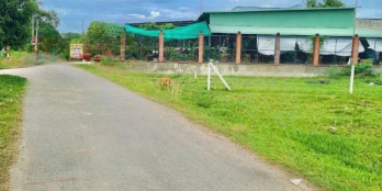 MẶT TIỀN ĐƯỜNG NHỰA DT 340M2 ĐẤT T.CƯ NGAY CHỢ THÔNG VÀO KCN DÂN ĐÔNG. GIÁ 220TR