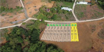 BÁN GẤP 7 NỀN ĐẤT(1428M2)THỔ CƯ,SỔ HỒNG RIÊNG,DÂN HIỆN HỮU,SÁT CHỢ TRƯỜNG,290TR