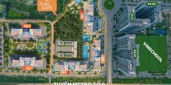 Chính chủ gửi bán căn hộ 2PN2WC Sola Park giá nhỉnh 3.6 tỷ rẻ nhất thị trường