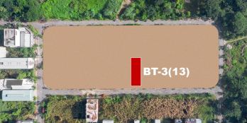 SADECO chính chủ mở bán nền 280m2 BT3-13 tại KDC Long Hậu giá 18tr/m2