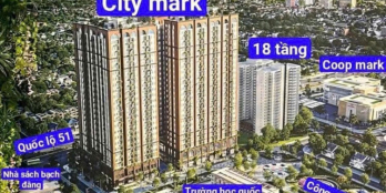 Bán Căn Hộ Trung Tâm TP Phú Mỹ Căn 58M2 2PN Thanh Toán 600Tr Nhận Nhà Ở Ngay, SH