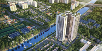 Blue Gem Pháp Vân 2 ngủ 77 m2 dự kiến chỉ 4,6 tỷ