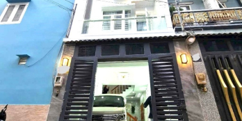 NHÀ ĐẸP  - HẺM TO - DT 50M2-  4 TẦNG- FULL NỘI THẤT-  PHAN HUY ÍCH- GÒ VẤP