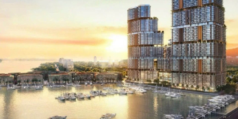 Chuẩn bị ra mắt Toà tháp đôi 50 tầng mặt Biển Bãi Tắm, Bến Du thuyền, trung tâm