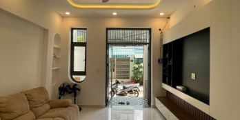 Giáp Quận 6-An Dương Vương- hẻm ô tô - nhà đẹp 2 tầng.