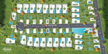 Lô đất biệt thự nhà vườn đầy đủ tiện ích cách biển 7 phút, giá bán 4,5 triệu/m2