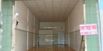 Cho thuê nhà mặt tiền ngang 4m mặt bằng kinh doanh kV ngã 4 ql1a tp Vĩnh Long