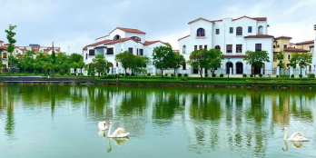 【BÁN GẤP】Shophouse Góc 2 Mặt Đường 210m² Vista Lago Nam An Khánh - Giá 4x Tỷ