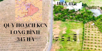 ĐẤT NỀN KHU CÔNG NGHIỆP 345 HA