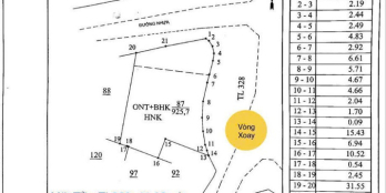 Đất Hồ Tràm Lô Góc 2 Mặt Tiền Vòng Xoay, Giá Tốt: 55TR./m2 Tổng 925m2 Giá 51 Tỷ