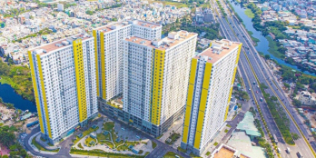 Cho thuê căn hộ 2PN 72m2 Võ Văn Kiệt giá 8tr, tiện ích đầy đủ