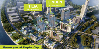 Cho thuê rẻ CHCC 2PN Empire City 90m2 full nội thất Quận 2 TP.HCM