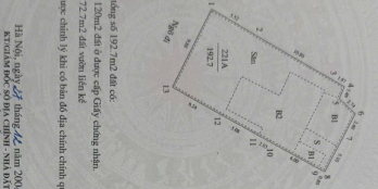 Bán NR tại Bạch Mai, giá thỏa thuận, 200m2, mặt tiền 10m, ngõ rộng 3m
