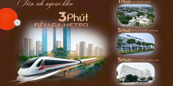 CHỈ VỚI 300TR SỞ HƯU CĂN HỘ 2PN CHUẨN NHẬT NGAY QL1K - NGAY CẠNH METRO