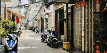 Quận 10, Hẻm xe hơi Hòa Hảo, phường 8, 56m2, 3 tầng, hơn 8 tỷ