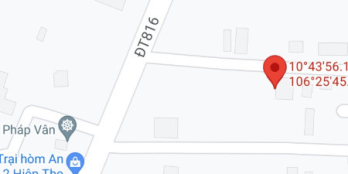 Sang đất 10m x20m khu dân cư Thạnh Hoà, Bến Lức. Sổ hồng riêng!