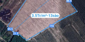 Bán 3ha và 2,5ha đất TMDV ngay sân bay Long Thành