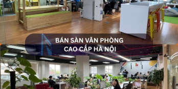 Bán sàn văn phòng hạng A 720m2, sổ đỏ lâu dài hàng hiếm