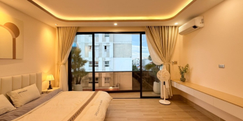 HIẾM CÓ nhà 5T đẹp hẻm 549 Lê Văn Thọ ngang 5m 75m2 T.máy tặng NT ở ngay 9.8 tỷ