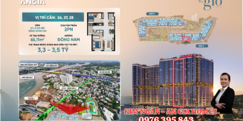Căn hộ 2PN view Xa Lộ Hà Nội – Sông Đồng Nai – 3,3 tỷ – ưu đãi 0% lãi suất