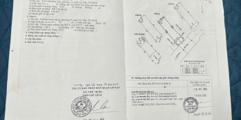 Cần bán Nhà Gò Vấp 4 tầng đẹp xe hơi đậu trong nhà , gần trường, không ngập nước