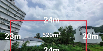  BÁN ĐẤT BIỆT THỰ VIEW BIỂN TRẦN PHÚ (BÃI DÂU) VT - 520M² FULL THỔ CƯ – GIÁ CH