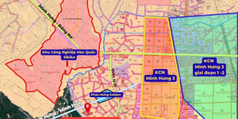 Bán đất 215m2 sát nách KCN Minh Hưng, Chơn Thành, Bình Phước chỉ với 575 triệu