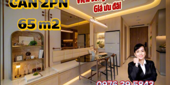 Căn hộ gần ga Metro 2PN 65m2 The Gió Riverside thanh toán 10% nhận nhà View sông