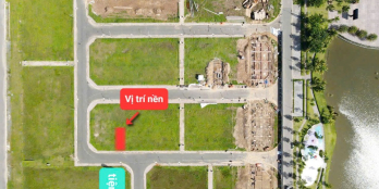 Bán nền thổ cư sổ hồng khu Nam Long 2 Central lake, cái răng, Cần thơ