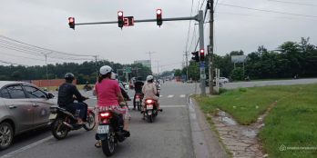 Đất mặt tiền QL13 trung tâm Mỹ Phước, 9,5x35 kinh doanh, cho thuê 35-40tr/ tháng