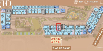 CẶP CĂN STUDIO LIỀN KỀ – VIEW NỘI KHU – GIÁ TRỊ HIẾM TẠI THE GIÓ RIVERSIDE