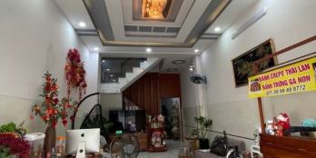 Nhà 4 tầng hẻm 8m đường Tô Hiệu, 72m2 (4x18m), dòng tiền 30tr/tháng