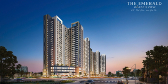 2 phòng ngủ, 2 toilet, 67m2, 2,1 tỷ dự án the emerald garden view