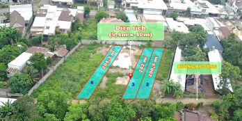 200 m² đất thổ cư, nở hậu, ngay chợ bầu cối P Bảo Vinh, ĐN, Giá chỉ 4,9tr/m²