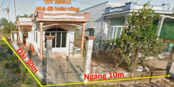 Bán nhà mặt tiền xe tải tại Xã Tân Lân, Cần Đước